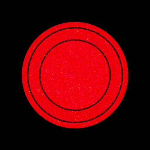 K radiance deep red